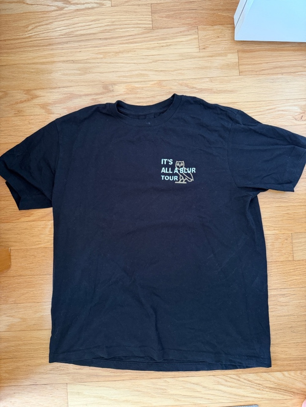 Authentic Drake OVO It’s All A Blur Tour Shirt - Black - XL